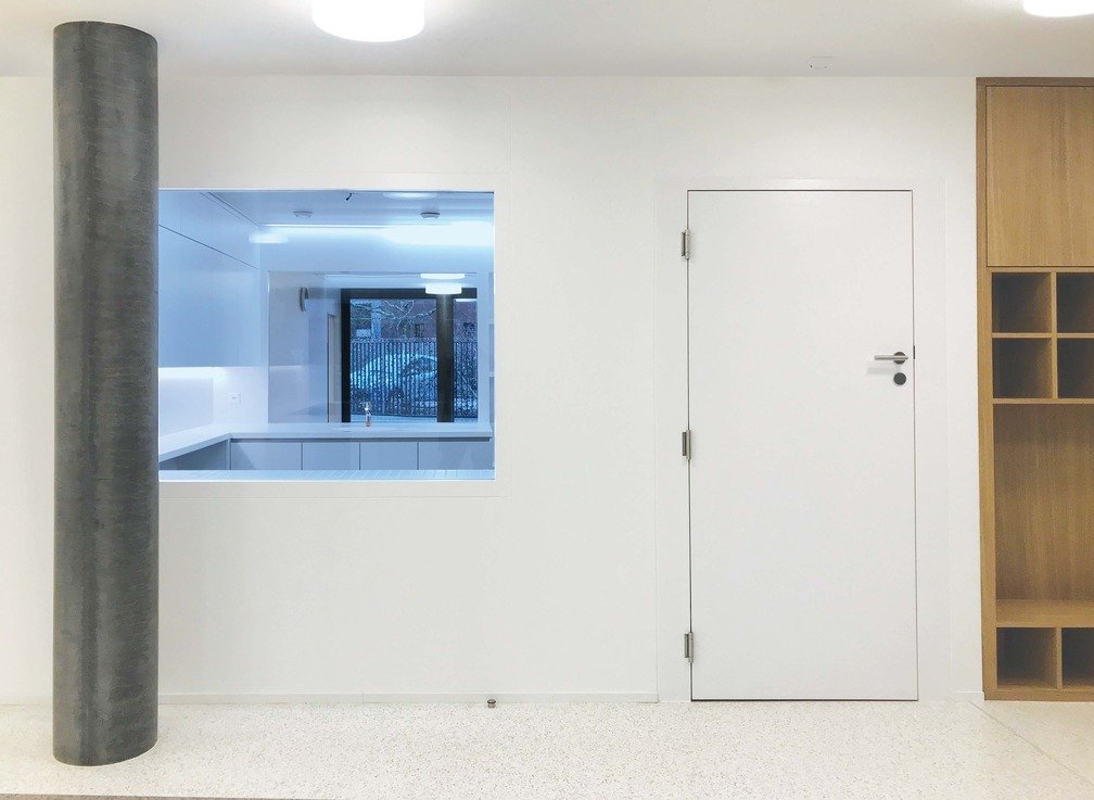Porte Attafeu EI30 homologuée pour UAPE et crèches